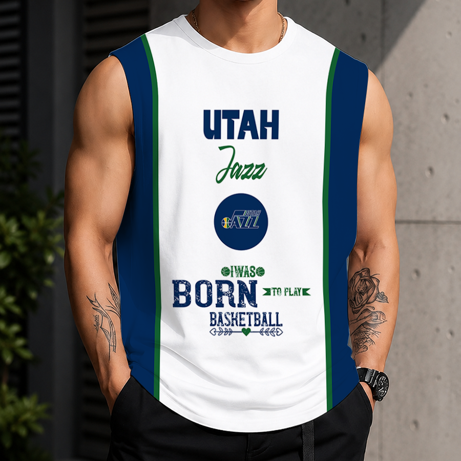 [HOT DEAL] NEW CUSTOMIZED NBA29 UJZ UTAH JAZZ TANK TOP