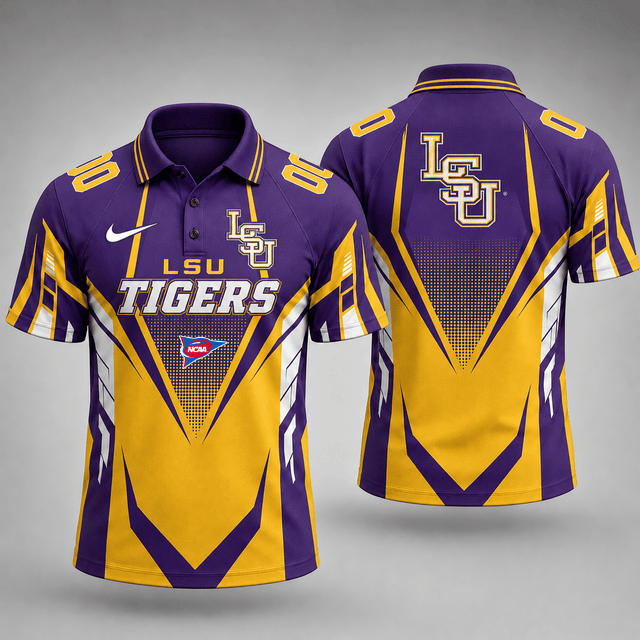 SPECIAL EDITION - NEW CUSTOMIZED NCAA FBS29 LST LSU TIGERS POLO SHIRT, ZIP POLO SHIRT, HOODIE, ZIP HOODIE, T-SHIRT & SWEATSHIRT
