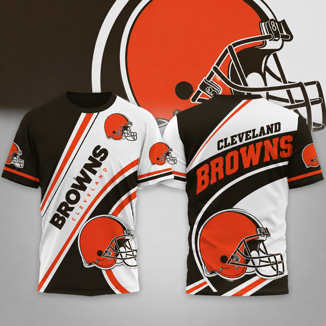 SPECIAL EDITION - NEW CUSTOMIZED NFL29 CLB CLEVELAND BROWNS POLO SHIRT, ZIP POLO SHIRT, T-SHIRT, HOODIE, ZIP HOODIE & SWEATSHIRT