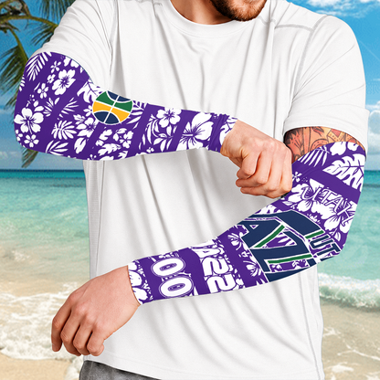 [HOT DEAL] NEW CUSTOMIZED NBA29 UJZ UTAH JAZZ SUN ARM SLEEVES