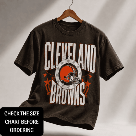 ELITE EDITION - NEW CUSTOMIZED NFL29 CLB CLEVELAND BROWNS T-SHIRT, POLO SHIRT, ZIP POLO SHIRT, HOODIE, ZIP HOODIE & SWEATSHIRT