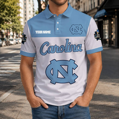 LIMITED EDITION - NEW CUSTOMIZED NCAA CWS29 NTH NORTH CAROLINA TAR HEELS T-SHIRT, POLO SHIRT, ZIP POLO SHIRT, SWEATSHIRT, HOODIE & ZIP HOODIE