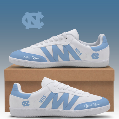 [FAN FAVORITE] NEW CUSTOMIZED NCAA CWS29 NTH NORTH CAROLINA TAR HEELS CLASSIC SNEAKERS