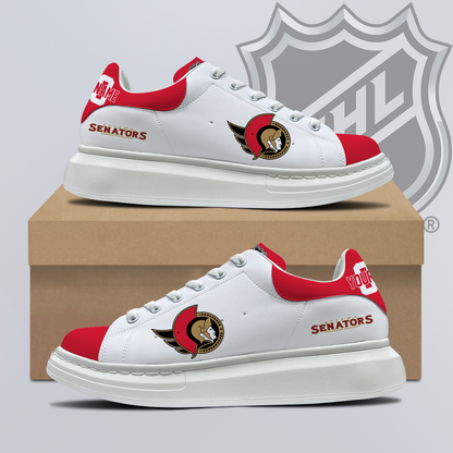 [SUPER SALE] NEW CUSTOMIZED NHL29 OSN OTTAWA SENATORS MCQUEEN SHOES