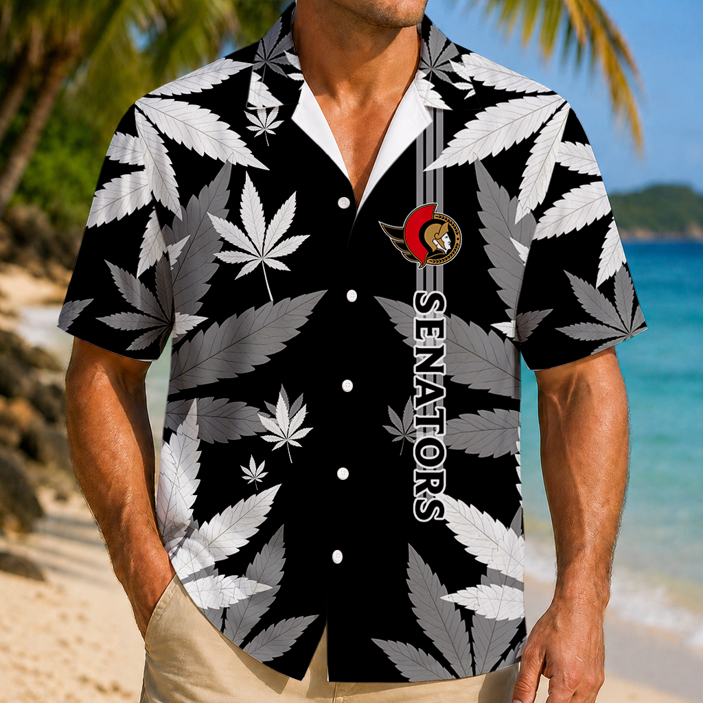 LIMITED EDITION - NEW CUSTOMIZED NHL29 OSN OTTAWA SENATORS UNISEX HAWAIIAN SHIRT