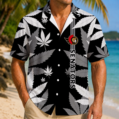 LIMITED EDITION - NEW CUSTOMIZED NHL29 OSN OTTAWA SENATORS UNISEX HAWAIIAN SHIRT