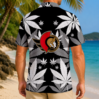 LIMITED EDITION - NEW CUSTOMIZED NHL29 OSN OTTAWA SENATORS UNISEX HAWAIIAN SHIRT