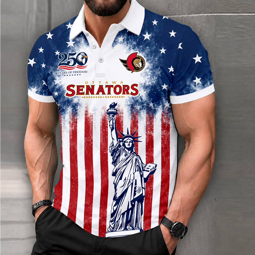 LIMITED EDITION - NEW CUSTOMIZED NHL29 OSN OTTAWA SENATORS POLO SHIRT, ZIP POLO SHIRT & T-SHIRTS