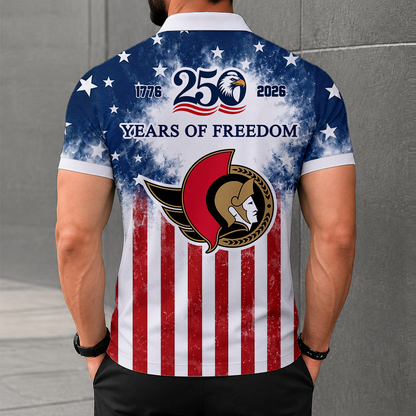 LIMITED EDITION - NEW CUSTOMIZED NHL29 OSN OTTAWA SENATORS POLO SHIRT, ZIP POLO SHIRT & T-SHIRTS