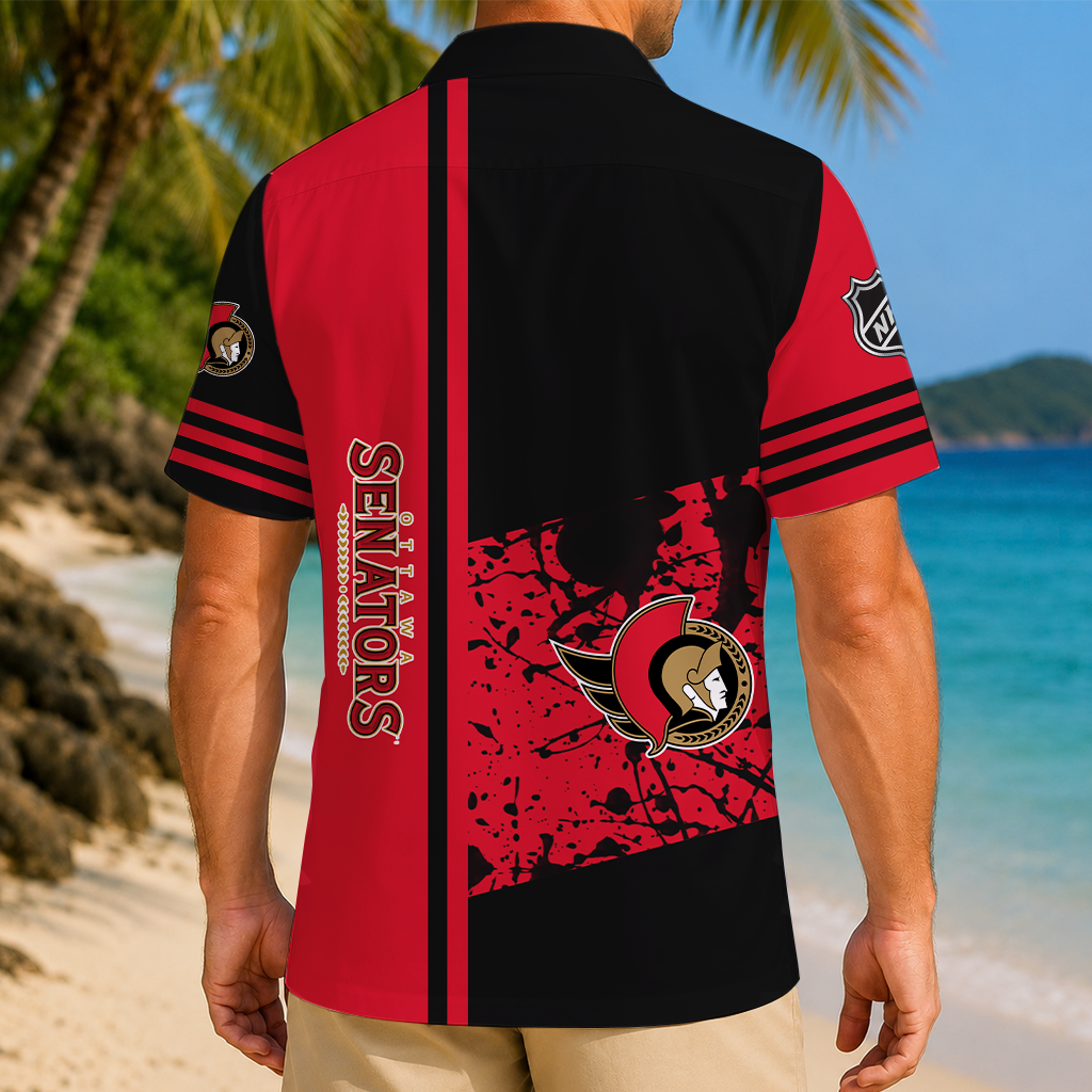 LIMITED EDITION - NEW CUSTOMIZED NHL29 OSN OTTAWA SENATORS UNISEX HAWAIIAN SHIRT