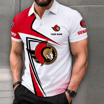 FINAL SALE - NEW CUSTOMIZED NHL29 OSN OTTAWA SENATORS POLO SHIRT, ZIP POLO SHIRT, T-SHIRTS, HOODIE, ZIP HOODIE & SWEATSHIRT