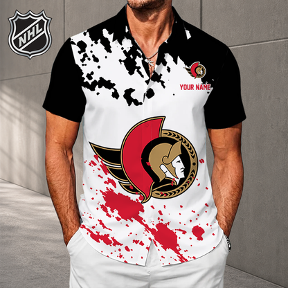 LIMITED EDITION - NEW CUSTOMIZED NHL29 OSN OTTAWA SENATORS UNISEX HAWAIIAN SHIRT
