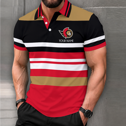 LIMITED EDITION - NEW CUSTOMIZED NHL29 OSN OTTAWA SENATORS T-SHIRT, POLO SHIRT, ZIP POLO SHIRT, SWEATSHIRT, HOODIE & ZIP HOODIE