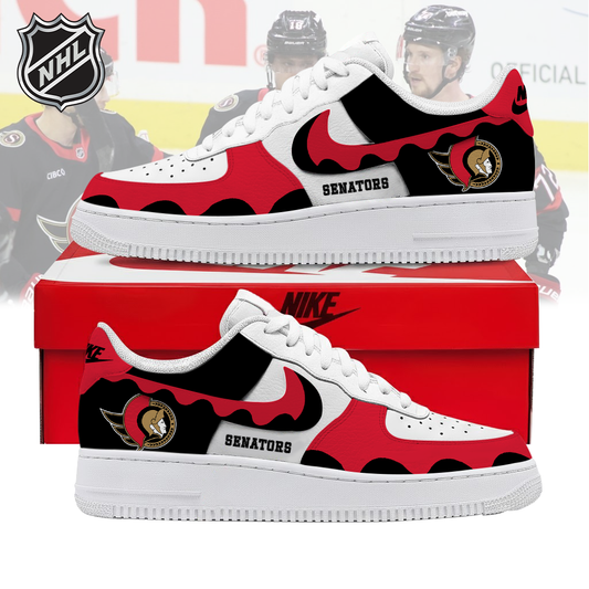 VIRAL EDITION - NEW CUSTOMIZED NHL29 OSN OTTAWA SENATORS AF1 SHOES