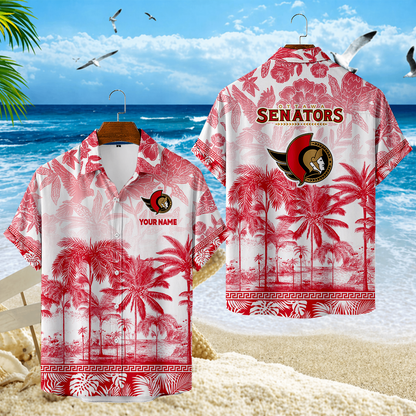 LIMITED EDITION - NEW CUSTOMIZED NHL29 OSN OTTAWA SENATORS UNISEX HAWAIIAN SHIRT