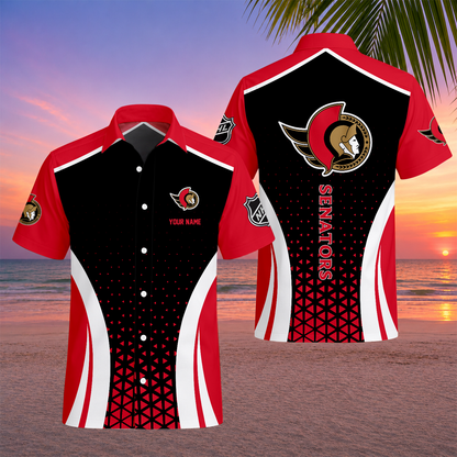 LIMITED EDITION - NEW CUSTOMIZED NHL29 OSN OTTAWA SENATORS UNISEX HAWAIIAN SHIRT