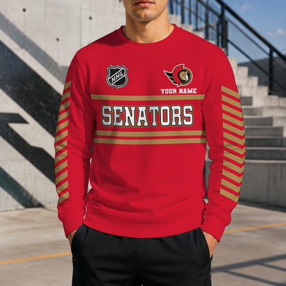 VIRAL EDITION - NEW CUSTOMIZED NHL29 OSN OTTAWA SENATORS UNISEX SWEATSHIRT