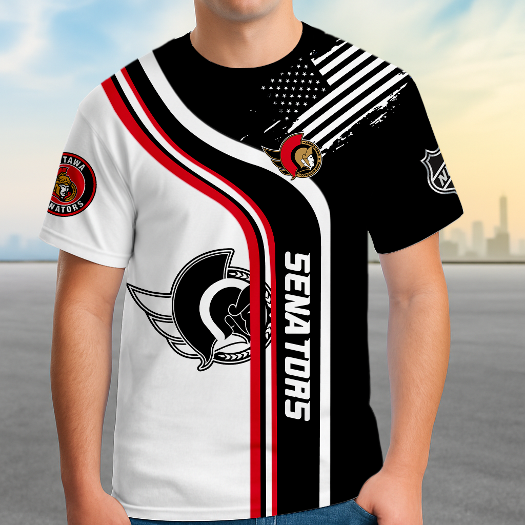 ELITE EDITION - NEW CUSTOMIZED NHL29 OSN OTTAWA SENATORS POLO SHIRT, ZIP POLO SHIRT & T-SHIRTS