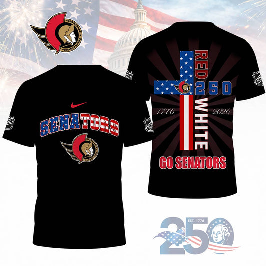 LIMITED EDITION - NEW CUSTOMIZED NHL29 OSN OTTAWA SENATORS T-SHIRT, POLO SHIRT, ZIP POLO SHIRT, SWEATSHIRT, HOODIE & ZIP HOODIE