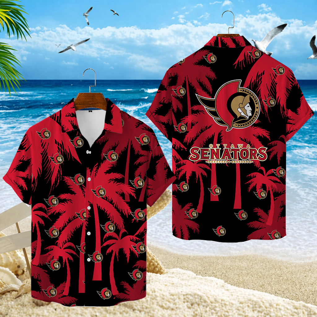 LIMITED EDITION - NEW CUSTOMIZED NHL29 OSN OTTAWA SENATORS UNISEX HAWAIIAN SHIRT