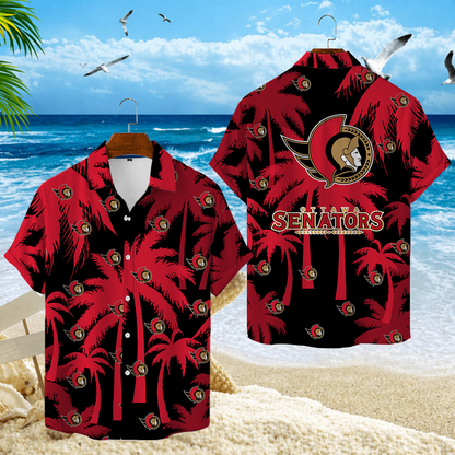 LIMITED EDITION - NEW CUSTOMIZED NHL29 OSN OTTAWA SENATORS UNISEX HAWAIIAN SHIRT