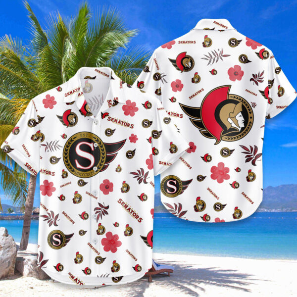 LIMITED EDITION - NEW CUSTOMIZED NHL29 OSN OTTAWA SENATORS UNISEX HAWAIIAN SHIRT