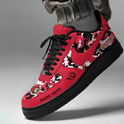 [SUPER SALE] NEW CUSTOMIZED NHL29 OSN OTTAWA SENATORS AF1 SHOES