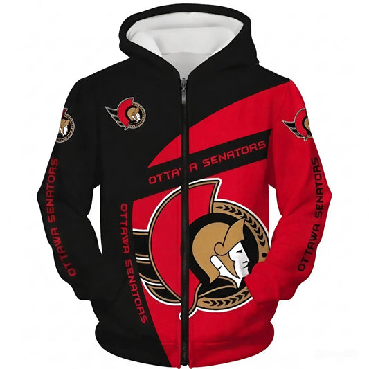 LIMITED EDITION - NEW CUSTOMIZED NHL29 OSN OTTAWA SENATORS T-SHIRT, POLO SHIRT, ZIP POLO SHIRT, SWEATSHIRT, HOODIE & ZIP HOODIE