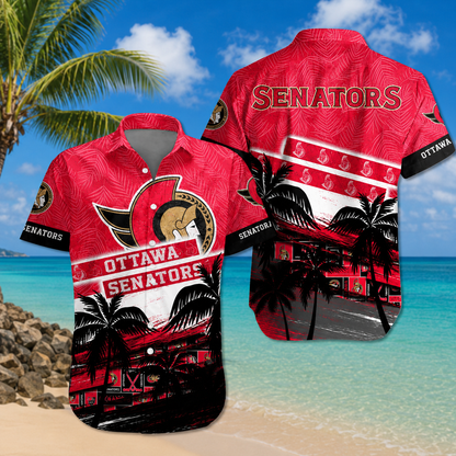 LIMITED EDITION - NEW CUSTOMIZED NHL29 OSN OTTAWA SENATORS UNISEX HAWAIIAN SHIRT