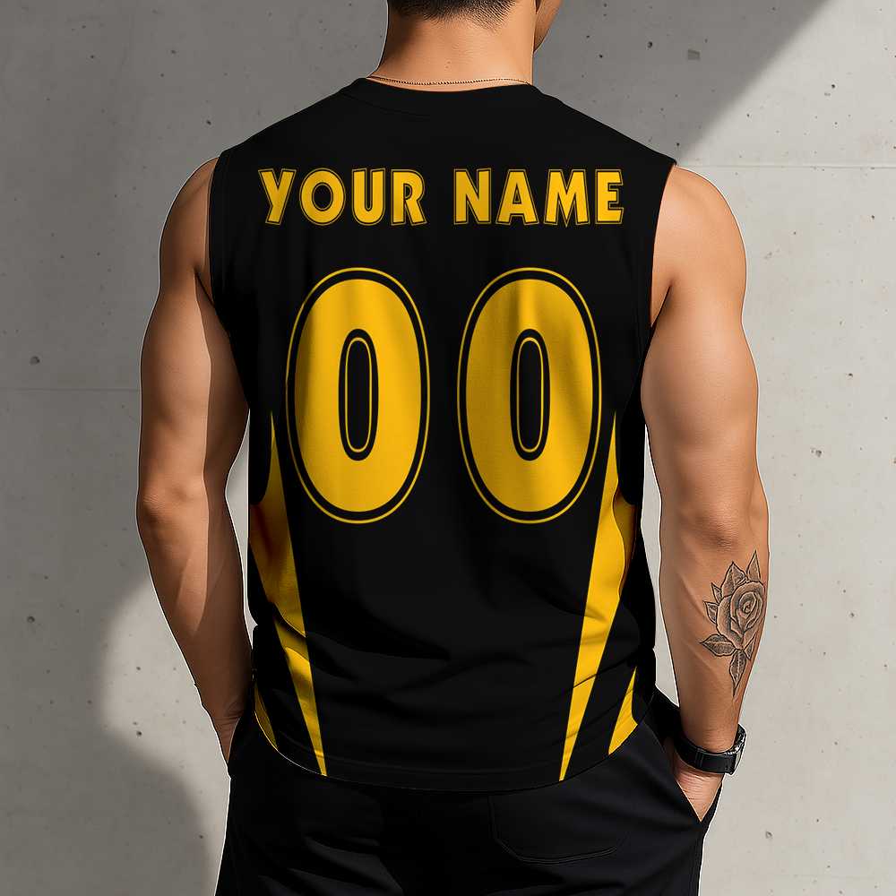 LIMITED EDITION - NEW CUSTOMIZED MLB29 PHP PITTSBURGH PIRATES MEN'S GYM SHIRT