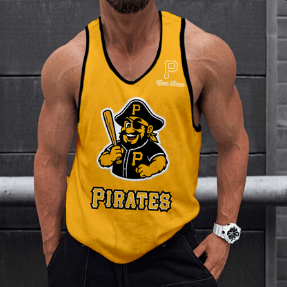 LIMITED EDITION - NEW CUSTOMIZED MLB29 PITTSBURGH PIRATES UNISEX TANK TOP