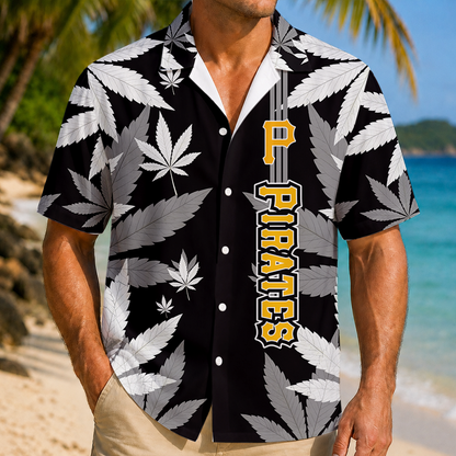 LIMITED EDITION - NEW CUSTOMIZED MLB29 PHP PITTSBURGH PIRATES UNISEX HAWAIIAN SHIRT