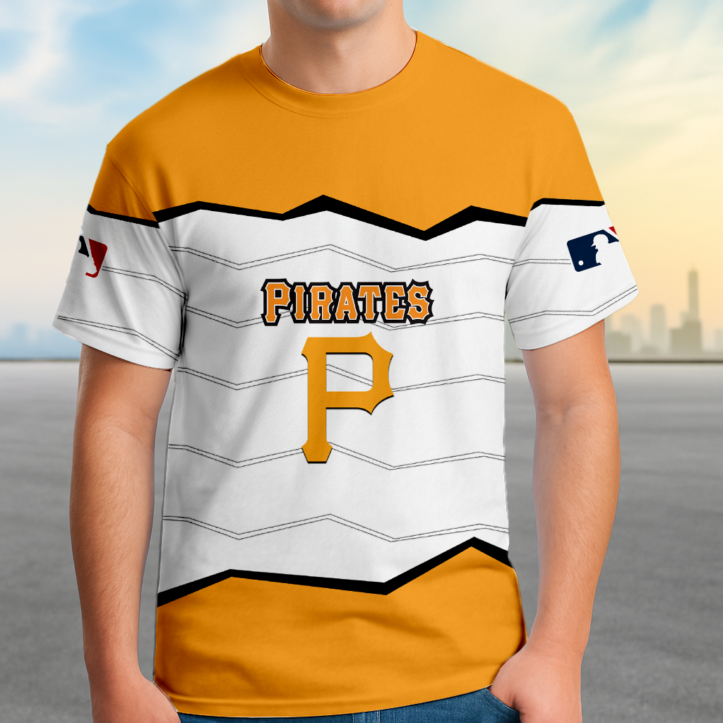 LIMITED EDITION - NEW CUSTOMIZED MLB29 PHP PITTSBURGH PIRATES UNISEX T-SHIRT, SWEASHIRTS, HOODIE & JACKETS