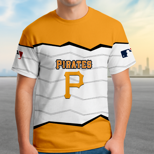LIMITED EDITION - NEW CUSTOMIZED MLB29 PHP PITTSBURGH PIRATES UNISEX T-SHIRT, SWEASHIRTS, HOODIE & JACKETS
