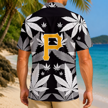 LIMITED EDITION - NEW CUSTOMIZED MLB29 PHP PITTSBURGH PIRATES UNISEX HAWAIIAN SHIRT