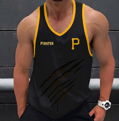 VIRAL EDITION - NEW CUSTOMIZED MLB29 PITTSBURGH PIRATES UNISEX TANK TOP