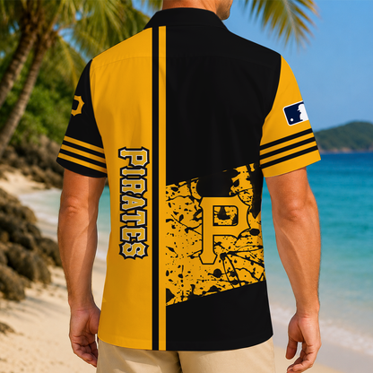 LIMITED EDITION - NEW CUSTOMIZED MLB29 PHP PITTSBURGH PIRATES UNISEX HAWAIIAN SHIRT