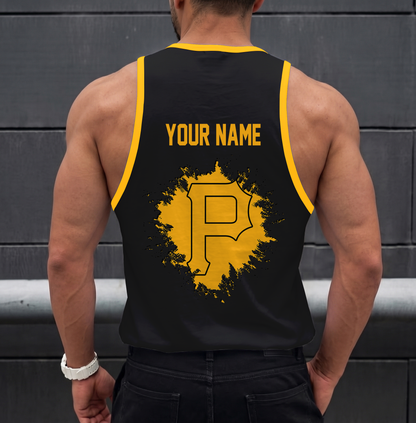 VIRAL EDITION - NEW CUSTOMIZED MLB29 PITTSBURGH PIRATES UNISEX TANK TOP