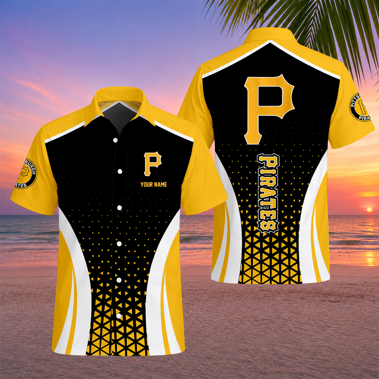 LIMITED EDITION - NEW CUSTOMIZED MLB29 PHP PITTSBURGH PIRATES UNISEX HAWAIIAN SHIRT