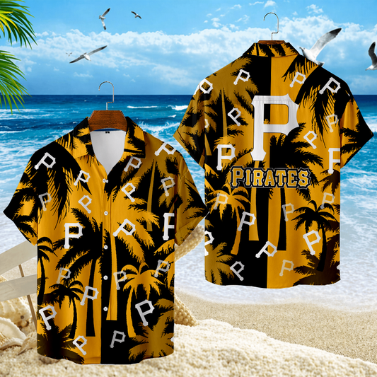 LIMITED EDITION - NEW CUSTOMIZED MLB29 PHP PITTSBURGH PIRATES UNISEX HAWAIIAN SHIRT