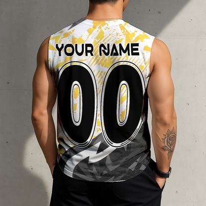 LIMITED EDITION - NEW CUSTOMIZED MLB29 PHP PITTSBURGH PIRATES TANKTOP & GYM SHIRT