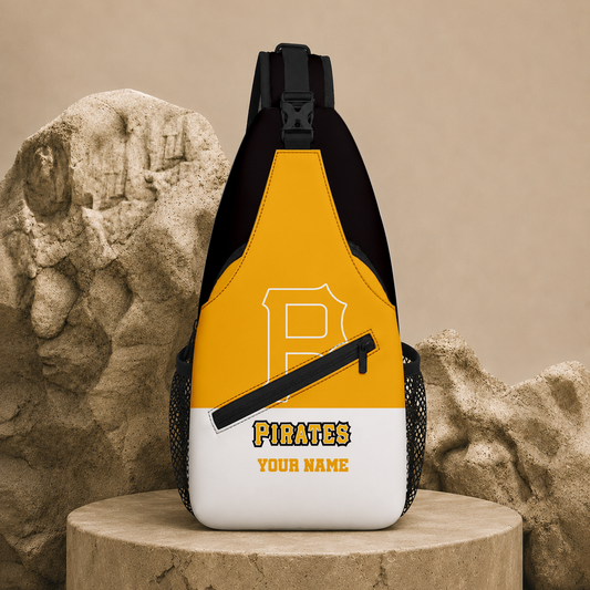 LIMITED EDITION - NEW CUSTOMIZED MLB29 PHP PITTSBURGH PIRATES SLING BAG