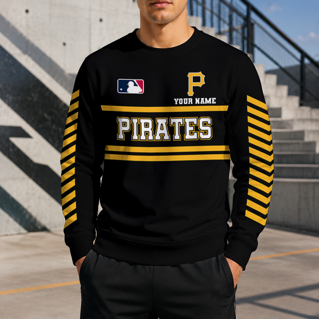 VIRAL EDITION - NEW CUSTOMIZED MLB29 PHP PITTSBURGH PIRATES UNISEX SWEATSHIRT
