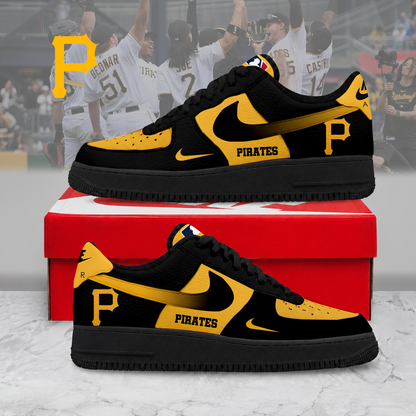 MEGA SALE - NEW CUSTOMIZED MLB29 PHP PITTSBURGH PIRATES AF1 SHOES