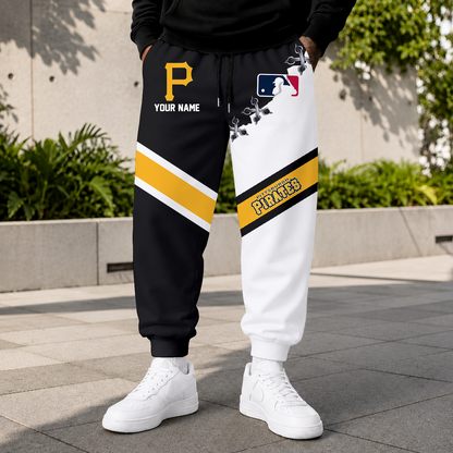 LIMITED EDITION - NEW CUSTOMIZED MLB29 PHP PITTSBURGH PIRATES SWEATPANTS