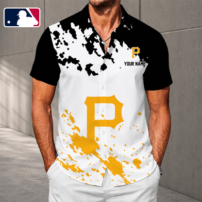 LIMITED EDITION - NEW CUSTOMIZED MLB29 PHP PITTSBURGH PIRATES UNISEX HAWAIIAN SHIRT