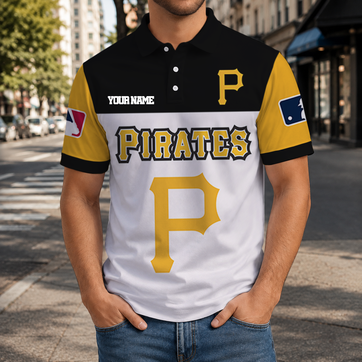 LIMITED EDITION - NEW CUSTOMIZED MLB29 PHP PITTSBURGH PIRATES T-SHIRT, POLO SHIRT, ZIP POLO SHIRT, SWEATSHIRT, HOODIE & ZIP HOODIE