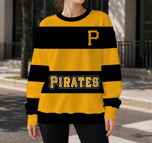 LIMITED EDITION - NEW CUSTOMIZED MLB29 PHP PITTSBURGH PIRATES UNISEX SWEATSHIRT