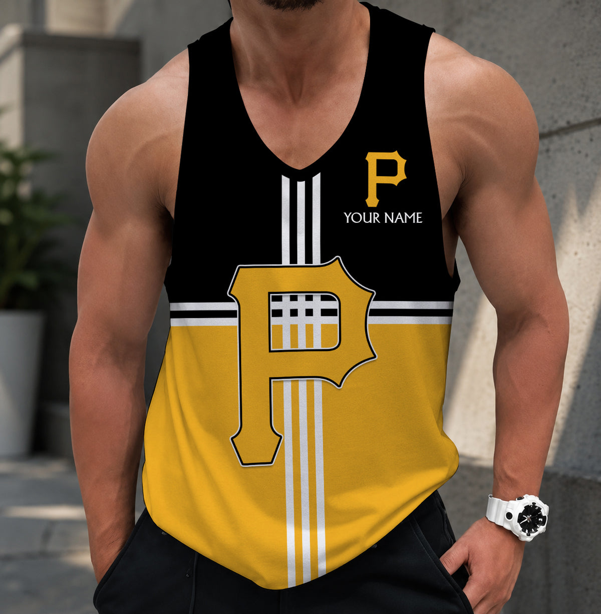 LIMITED EDITION - NEW CUSTOMIZED MLB29 PITTSBURGH PIRATES UNISEX TANK TOP