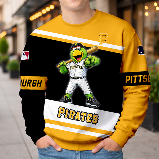 LIMITED EDITION - NEW CUSTOMIZED MLB29 PHP PITTSBURGH PIRATES UNISEX T-SHIRT, HOODIE & JACKETS